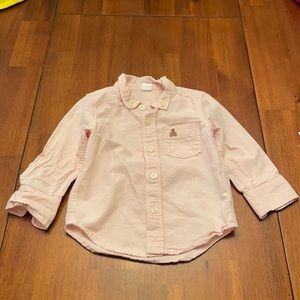 Baby Gap pink 12-18 month long sleeve shirt